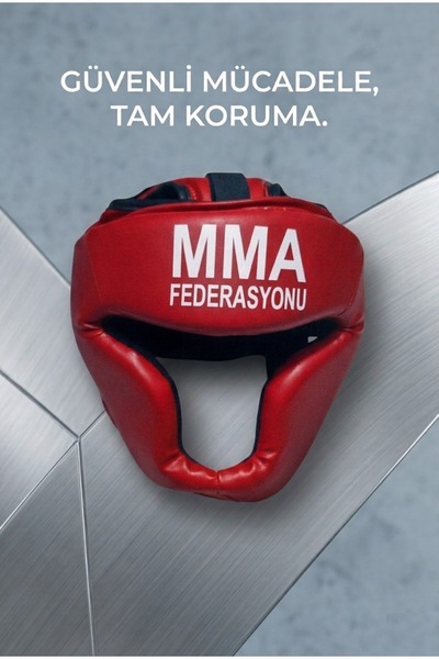 Octagon MMA Federasyon Onaylı Koruyucu Antrenman Kaskı Yüksek Koruma Destekli...