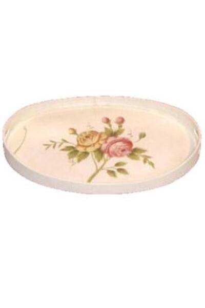 Goliat oval tray, ceramic, 42x27x3cm