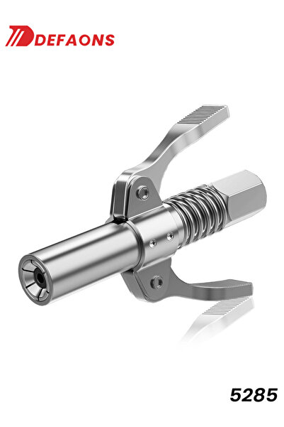 DEFAONS 5285 Double Handle Grease Injector Coupler, 1/8 NPT Locking Oil Nozzl...