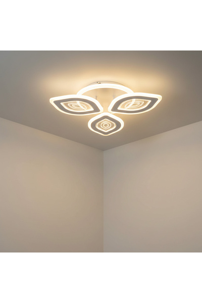 DELIGHT LUSTRA LED LIVING DORIS 50W 3 BRAȚE 3 CULORI+INFRAROȘU 480mm x 85