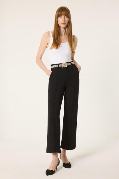 Touché Privé Ribbed CREPE PANT