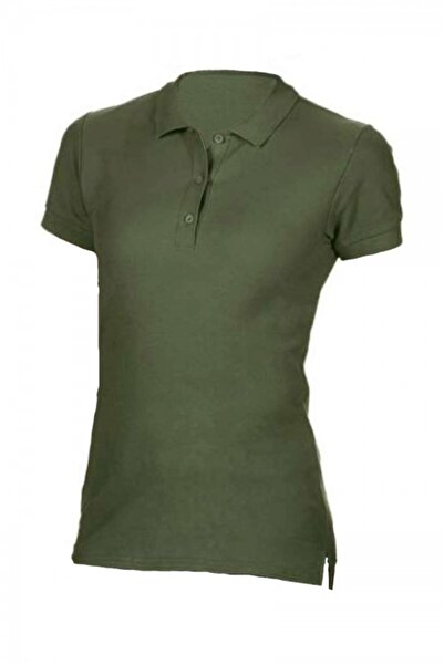 GILDAN Tricou polo de damă, 100% bumbac, GIL 85800 Premium, militar