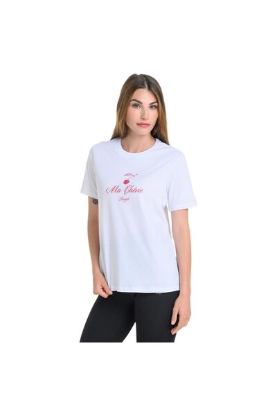 Target Tricou de damă cu mânecă scurtă, jerseu simplu, M