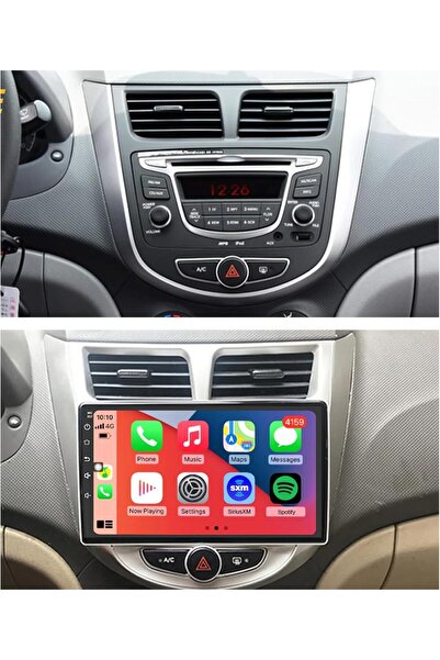 Generic accent android screen 2012-2017,8gb ram 128gb rom carplay android aut...