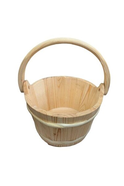 OEM Wooden Sauna Bucket with Handle