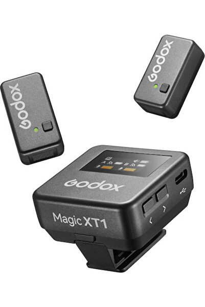 Godox Magic XT1 - Ψηφιακό 2.4Ghz Σύστημα Ασύρματης Μετάδοσης Ήχου (2Tx + 1Rx)