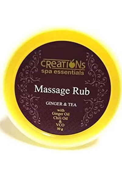 creation Massage Scrub Spa Ginger and Tea Essentials, 50g