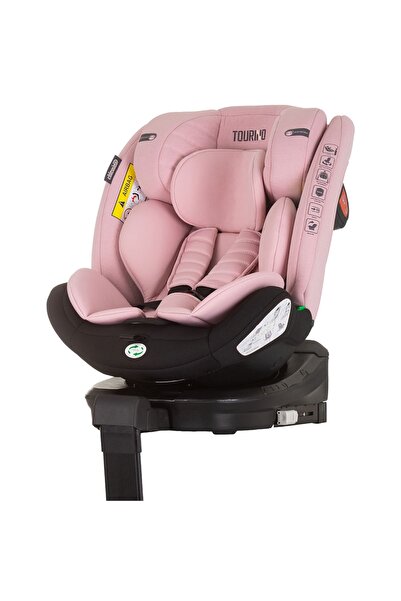 Chipolino Scaun auto Tourino I-Size 40-150 cm flamingo cu sistem Isofix