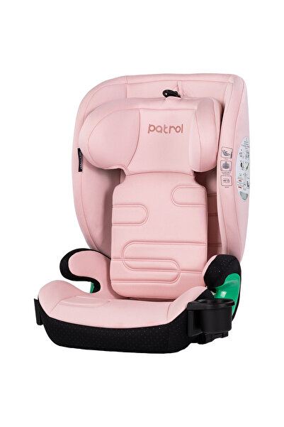 Chipolino Scaun auto Patrol I-Size 100-150 cm cu sistem Isofix roz pudră