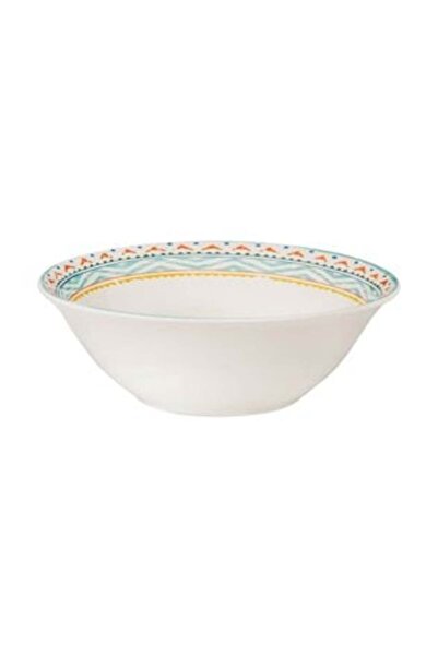SHOPIENS Bol de porțelan cu model aztec colorat 1 l