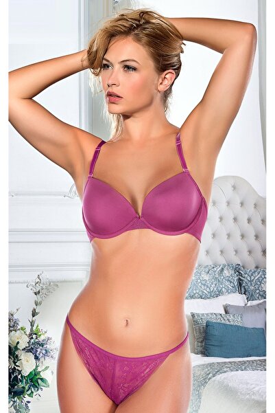 FIRST STYLE Turkish Lingerie Set in Purple Color