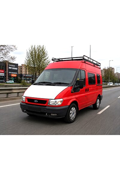 mutlu oto aksesuar Ford Transit V-184 (00-06) Tam Kaput Maskesi Beyaz
