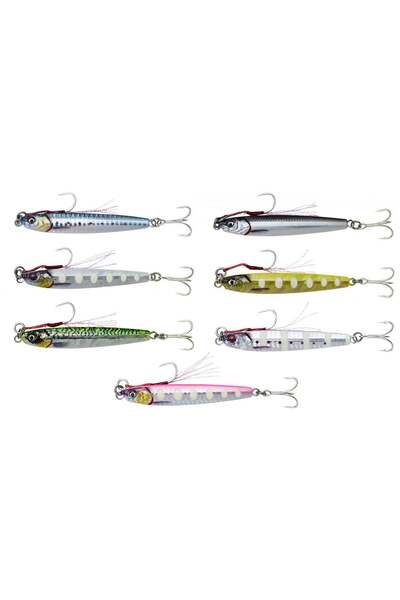 Genel Markalar 3D Jig Minnow 8 gr 5,4 cm Sahte Balık Sardıne