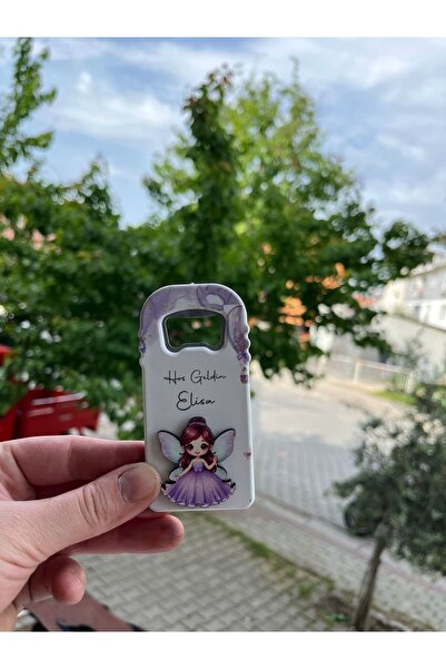FORONEUS 3 Boyutlu Kabartmalı Yeni Doğan Mevlit Hediyelik Bebek Açacak Magnet - 20 adet - balerin