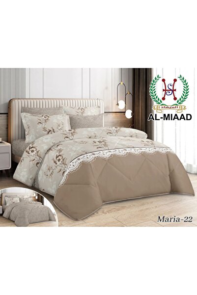 ALMIAAD Summer Cool Microfiber Double Bed Sheet Set 6Pcs Bedsheet Set 6 Piece...