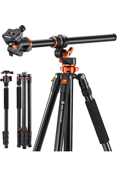 K&F CONCEPT T254A7+BH-28L Τρίποδο από Μαγνήσιο και Αλουμίνιο, με Περιστρεφόμε...