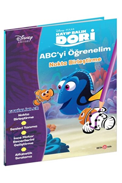 Beta Kids Yayınları Beta Kids Disney Pixar Finding Dory Let's Learn Abcs Join...