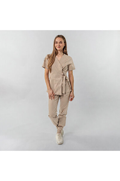 Masstex Vicky Medical Blouse – Kimono with Side Drawstring