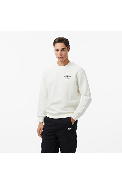 Anta You Are the Ping to My Pong Men's White Sweatshirt