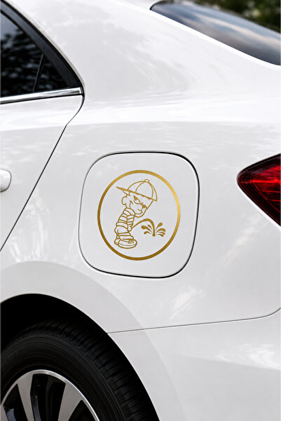 Organizasyon Pazarı İşyen Çocuk Yakıt DeposuSticker Araba Motor Bisiklet Note...
