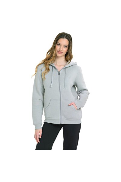 Target WomensLong Round Hem Fleece Jacket M