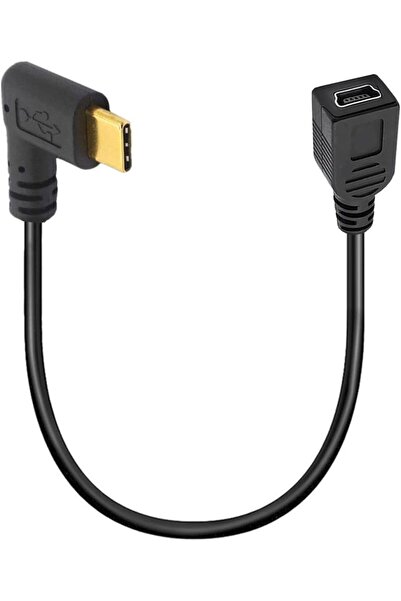 HTGuoji Cablu USB-C la Mini USB 5 pini, USB 3.1 Type C la Mini USB B, adaptor...
