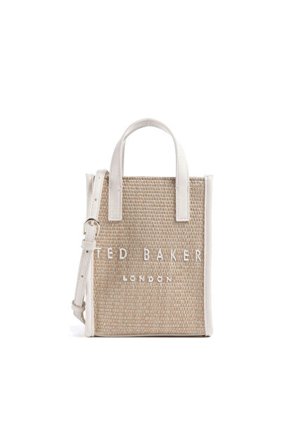 Ted Baker Γυναικεία Paulii Mini Icon Τσάντα Λευκή 284048-ivory