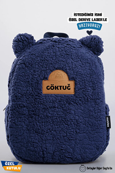 minilee children's happiness Teddy Peluş Lacivert - Kişiye Özel İsimli Anaoku...
