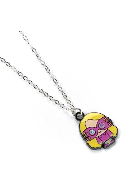 Harry Potter Lantisor Cu Pandantiv Luna Lovegood, Placat Cu Argint, EWNCX0081