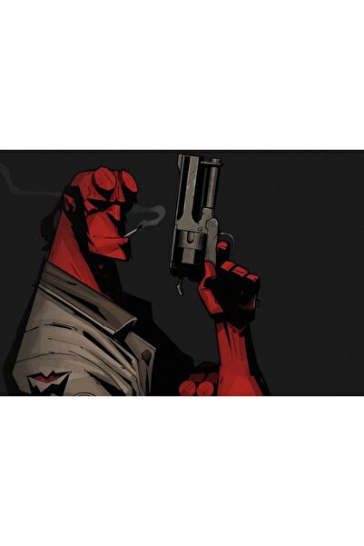 OEM Poster Hellboy Gun Art, 61x90cm, poster2003
