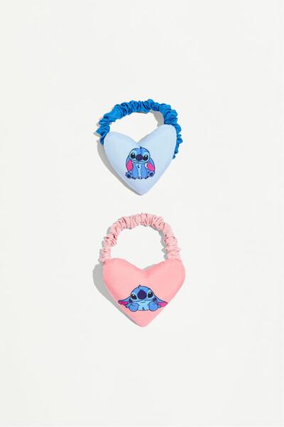 LEFTIES Stitch ©Disney kalp scrunchie (2'li Pack)
