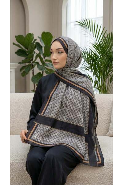 Big ModaEbrar Patterned Soft Shawl - 069