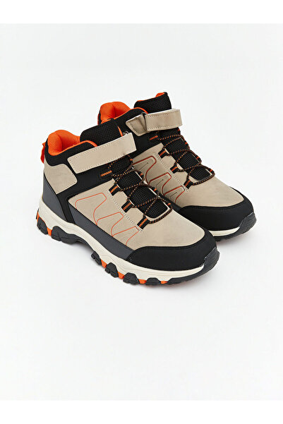 LC Waikiki Ozmarka New Season Lace-Up and Velcro Boys' Boots