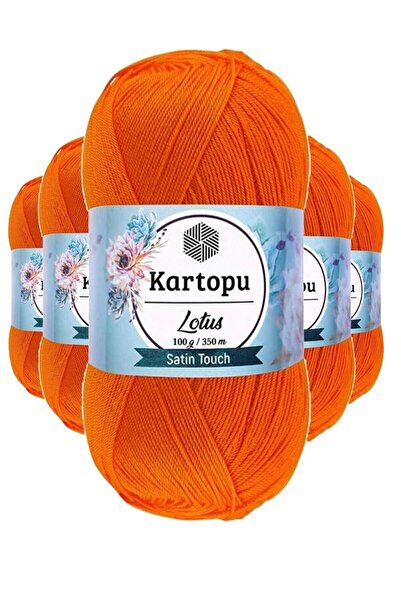 atastore2017 5 Pieces Bikini Bustier Blouse Knit Yarn K273 Orange