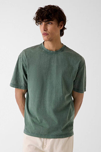 Guess Ανδρικό T-shirt M6GI18K3050 Πράσινο