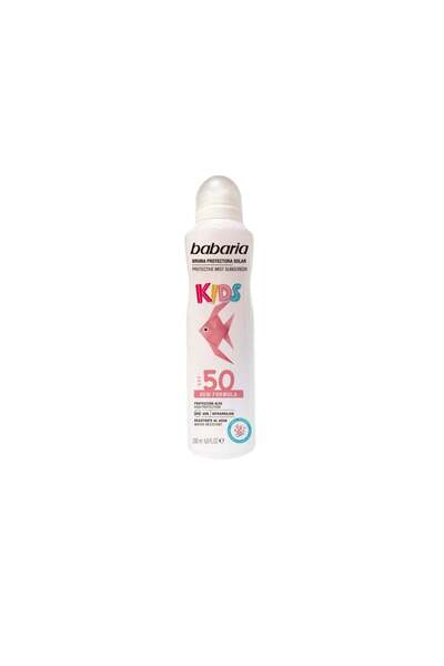 Babaria Spray de protecție solară pentru copii, SPF 50, Copii, 200 ml
