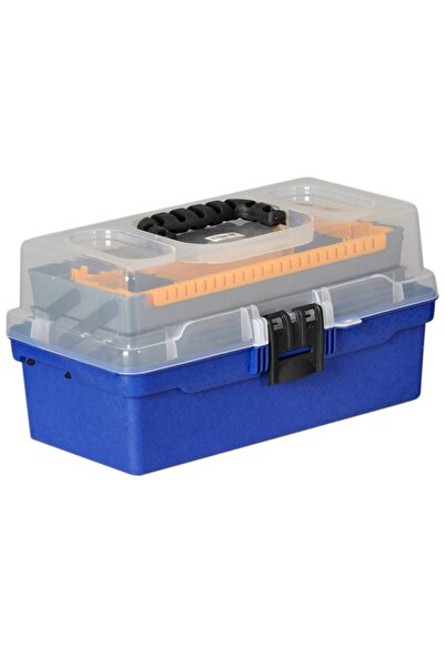 SAVEX 15" Şeffaf Balıkçı Takım Çantası Kod 141/Ş