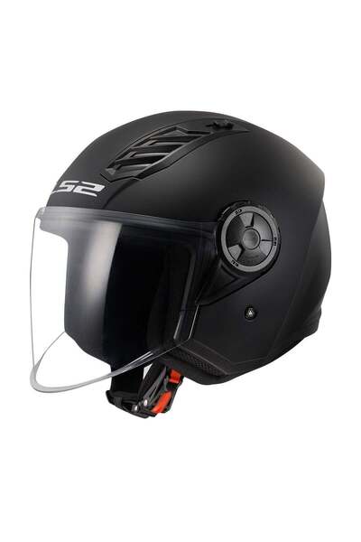 LS2 ÇENESİZ KASK AIRFLOW 2 MAT SİYAH ORJİNAL 2XL