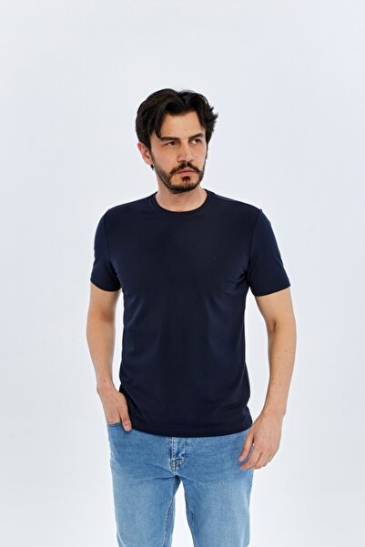 İmza Men's T-Shirt 1011260151 Navy Blue