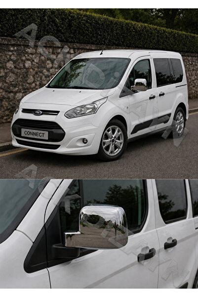 ACK Dizayn FORD CONNECT 2015-2019 ARACINIZA ÖZEL ÜRETİM KROM AYNA KAPAĞI A+ ABS