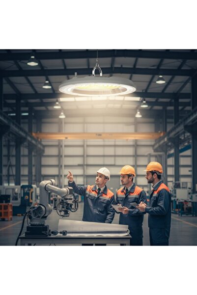 DELIGHT Corp Led Industrial UFO Ã˜235, 100W, 6500K, lumina rece