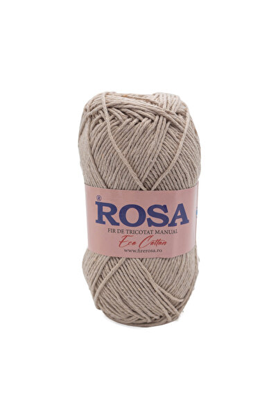 Pin Trade SRL Bobina fir tricotat Rosa Cotton 7504, 100% bumbac reciclat, 100...