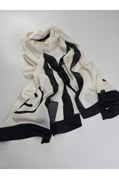 tomrisboutique Luxury Voile Silk Shawl Hijab Foulard Scarf Shawl 70 X 180 cm