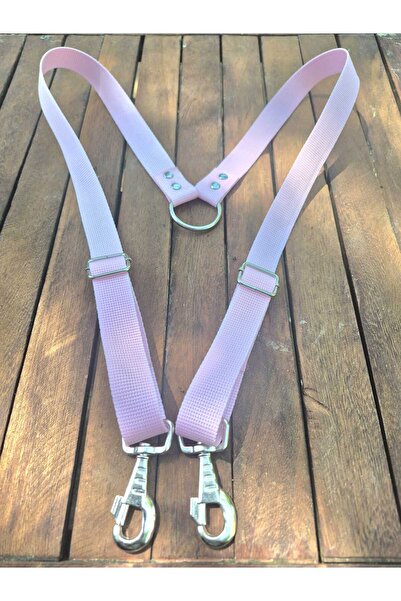 Loyal Friend Store KÖPEK İKİLİ GEZDİRME KAYIŞI TOZ PEMBE RENK