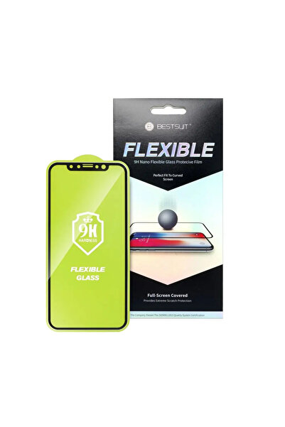 BestSuit Husă hibridă flexibilă 5D cu adeziv integral pentru iPhone 14 Pro, n...