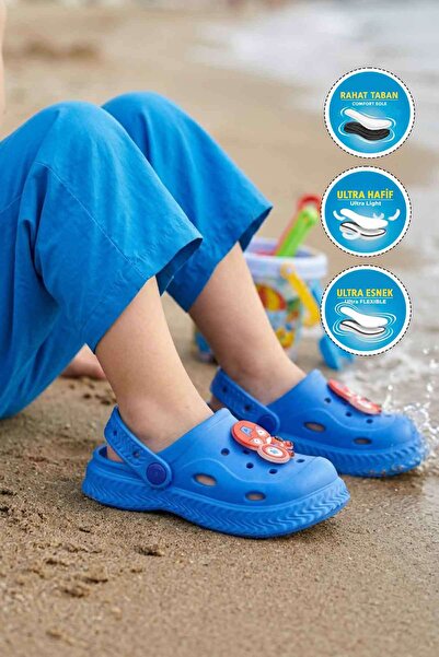WALKWAY 404 F-P Saks Unisex Kids Sabo Slippers