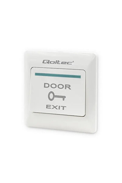 Qoltec Buton de ieșire | alb