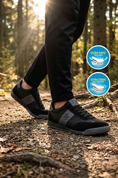WALKWAY 26136 m Black-Smoked Unisex Sports Shoes