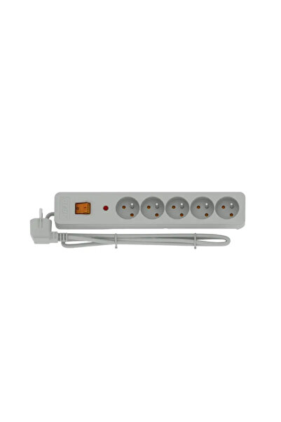 Acar Ltd Power strip Acar X5 anti-surge 5 sockets 1.5 m grey (W0185)
