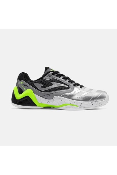 Joma TSETS2612C SET Toprak Kort Erkek Tenis Ayakkabısı Gümüş/Siyah